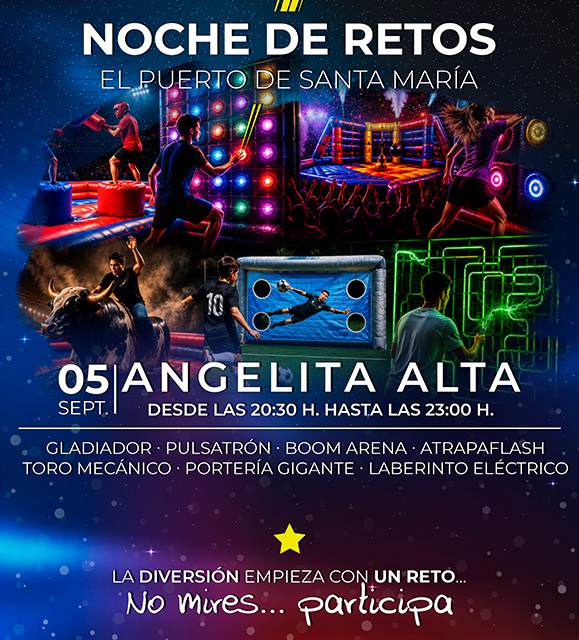 Noche de retos · Angelita Alta