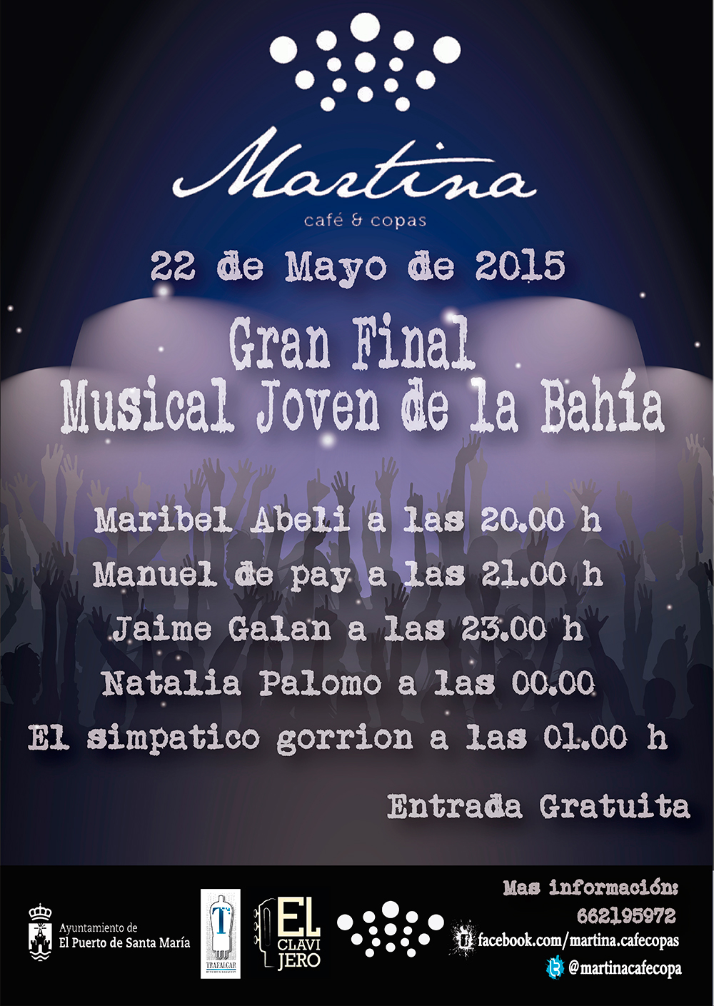 ElPuerto de Santa María - La Gran Final del Certamen Musical Joven de la  Bahía se celebra este viernes en El Puerto